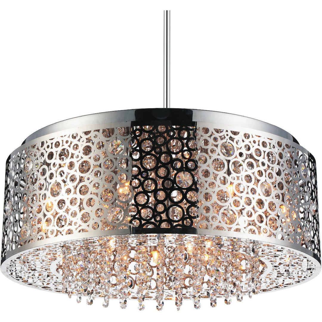 CWI Bubbles 5536p24st Pendant Light - Stainless Steel