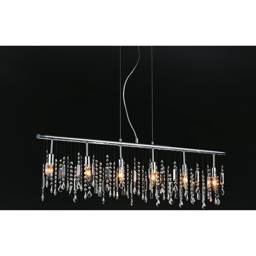 CWI Janine 5549p46c Pendant Light - Chrome