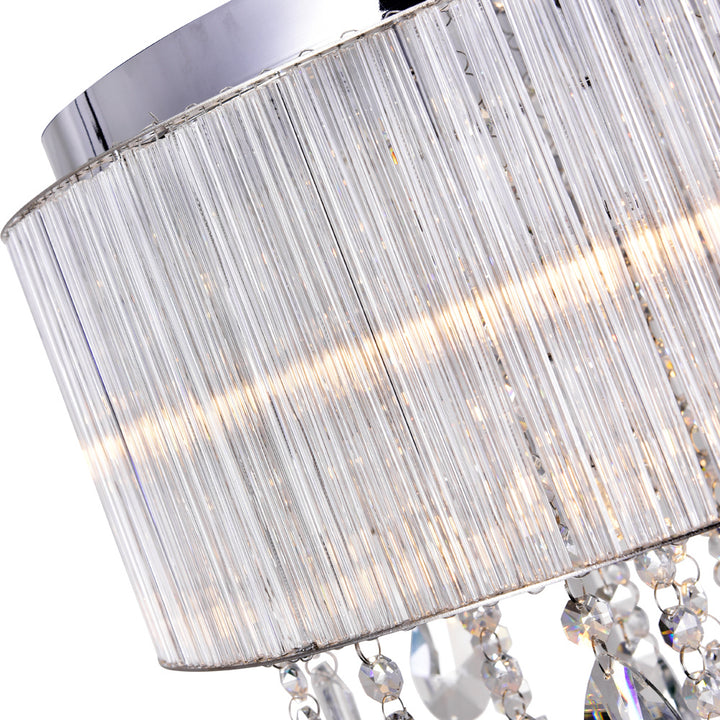 CWI Jacquimo 5558c16c Ceiling Light - Chrome