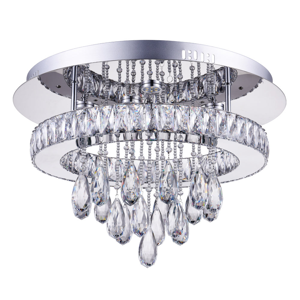 CWI Veil 5613c20st-r Ceiling Light - Stainless Steel