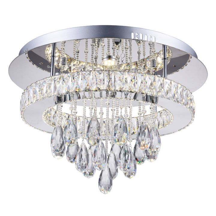 CWI Veil 5613c20st-r Ceiling Light - Stainless Steel