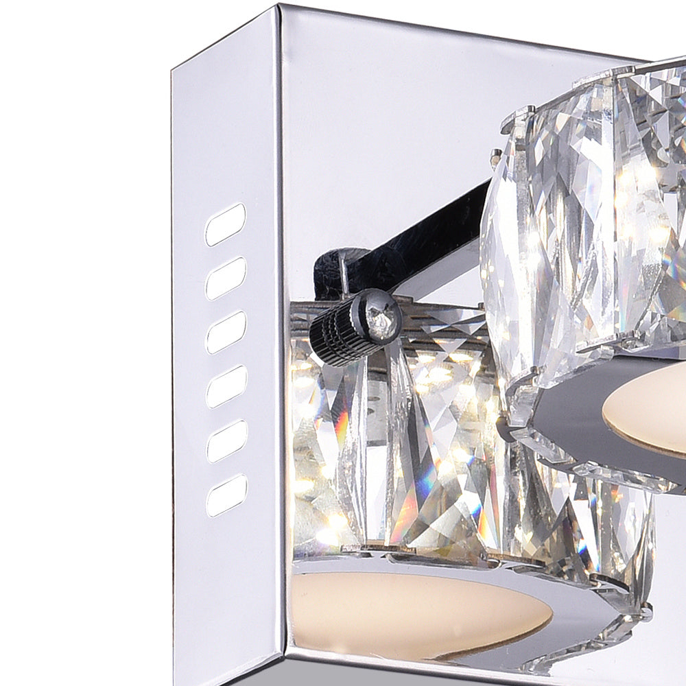 CWI Milan 5625w5st Wall Sconce Light - Stainless Steel