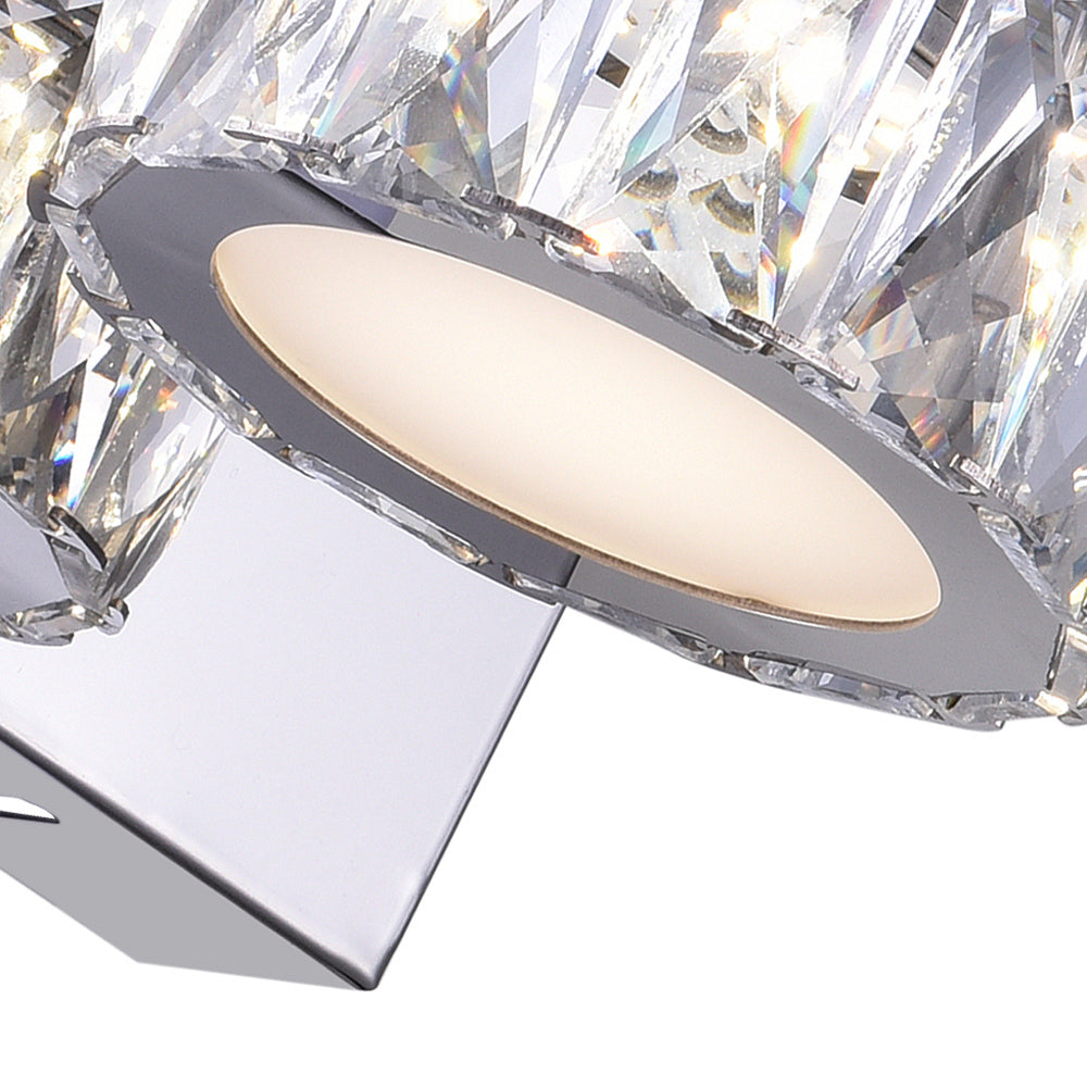 CWI Milan 5625w5st Wall Sconce Light - Stainless Steel