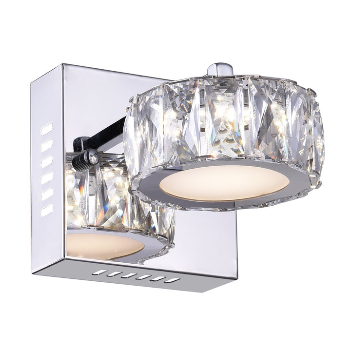 CWI Milan 5625w5st Wall Sconce Light - Stainless Steel