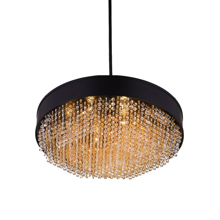 CWI Medina 5687p24-16-101 Pendant Light - Black