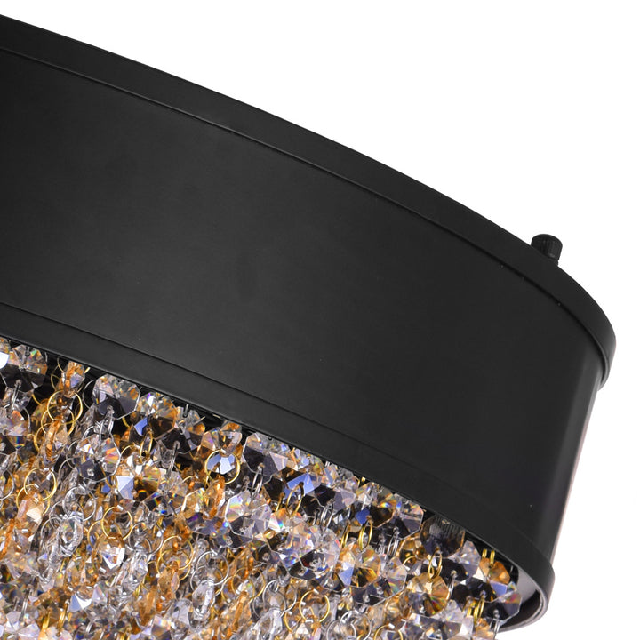 CWI Medina 5687p24-16-101 Pendant Light - Black