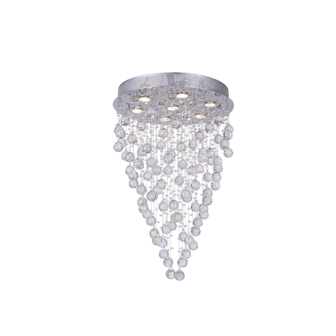 CWI Rain Drop 6601c20c Ceiling Light - Chrome