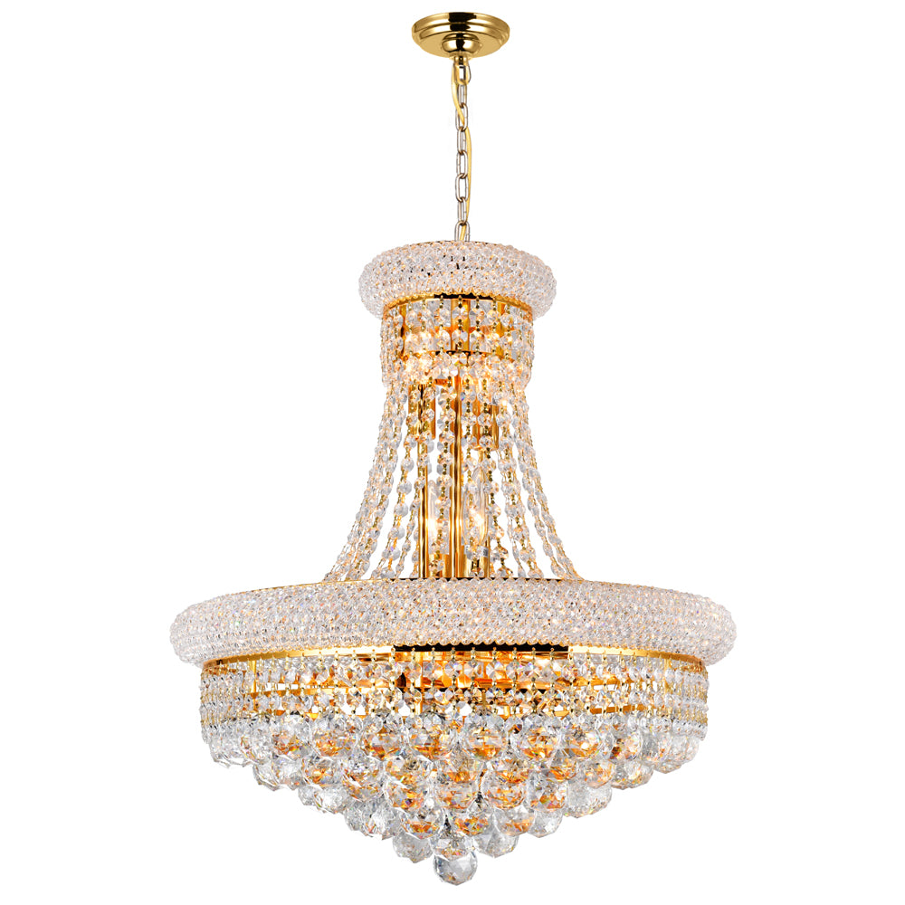 CWI Empire 8001p20g Chandelier Light - Gold