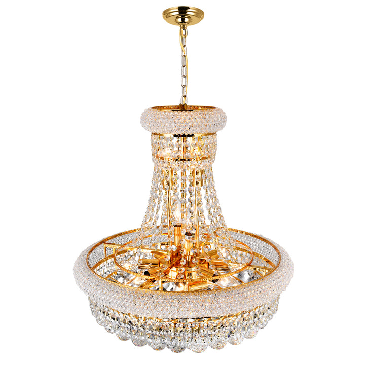 CWI Empire 8001p20g Chandelier Light - Gold
