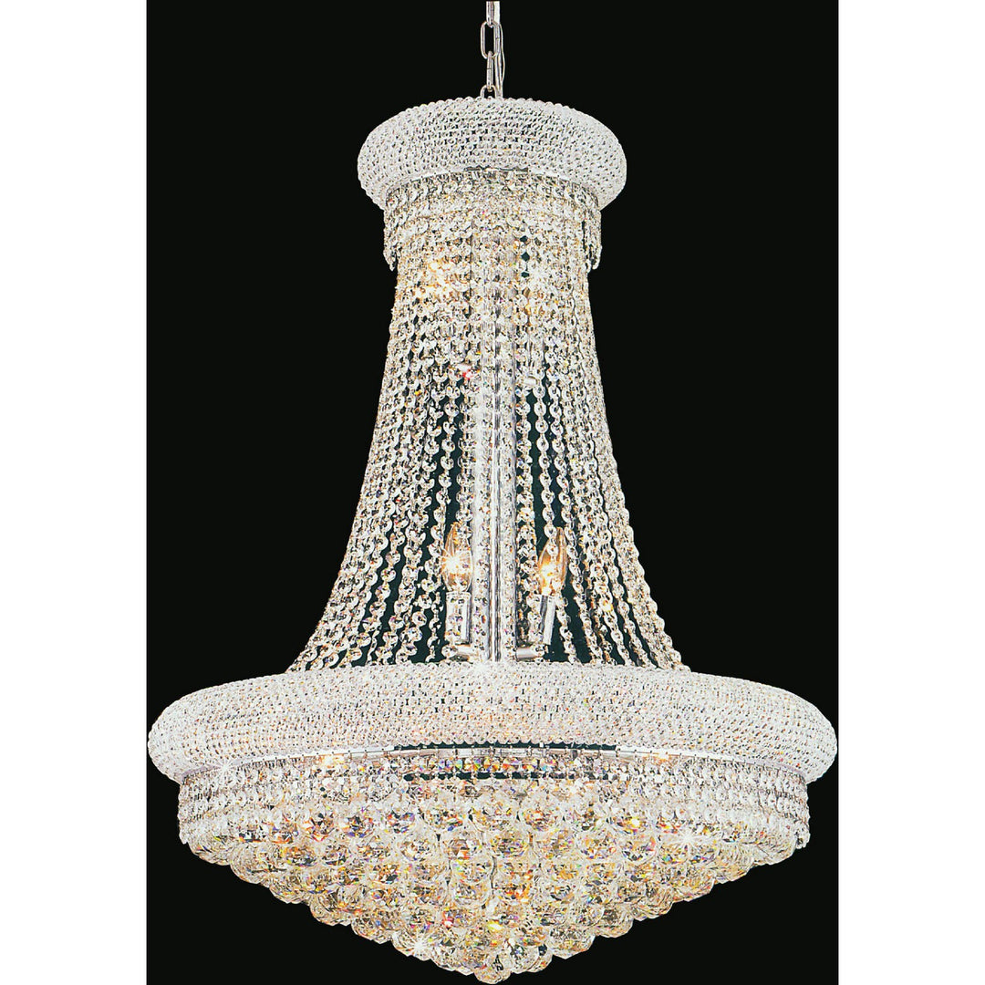 CWI Empire 8001p24c Chandelier Light - Chrome