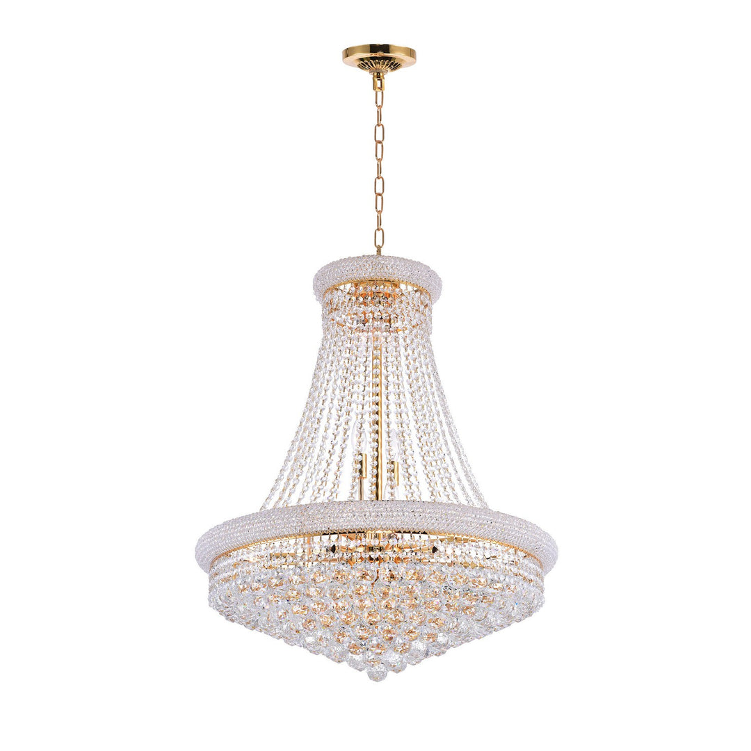 CWI Empire 8001p28g Chandelier Light - Gold