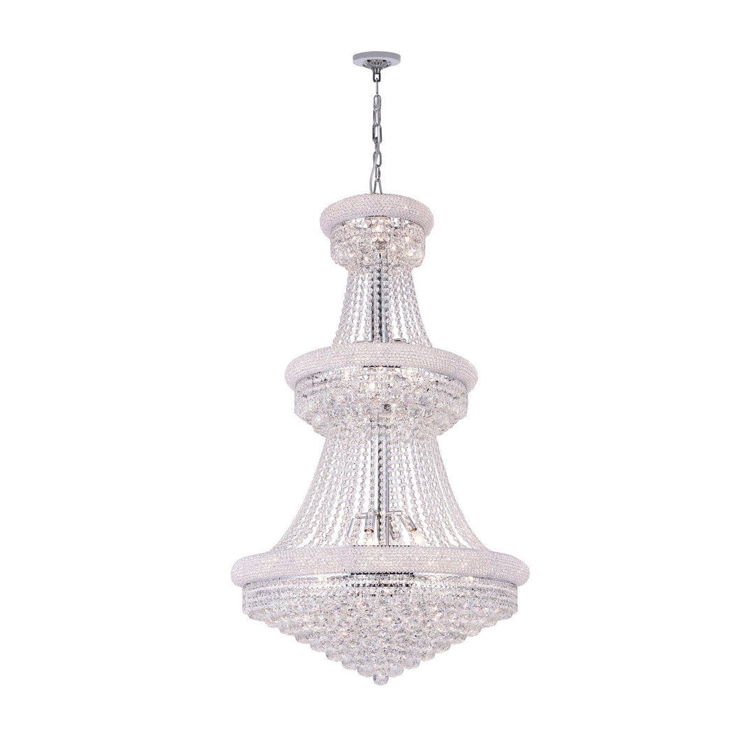 CWI Empire 8001p30c Chandelier Light - Chrome