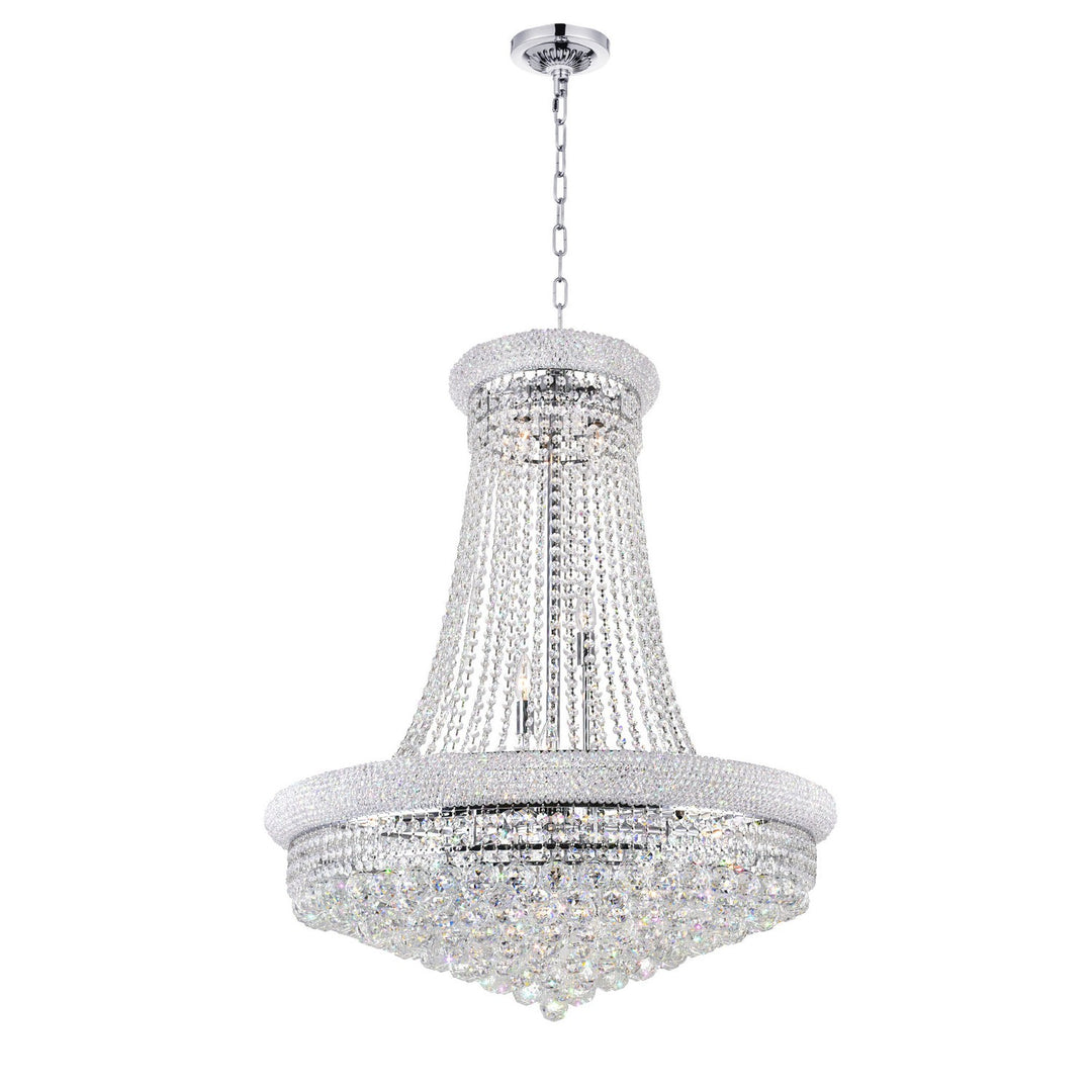 CWI Empire 8001p32c Chandelier Light - Chrome