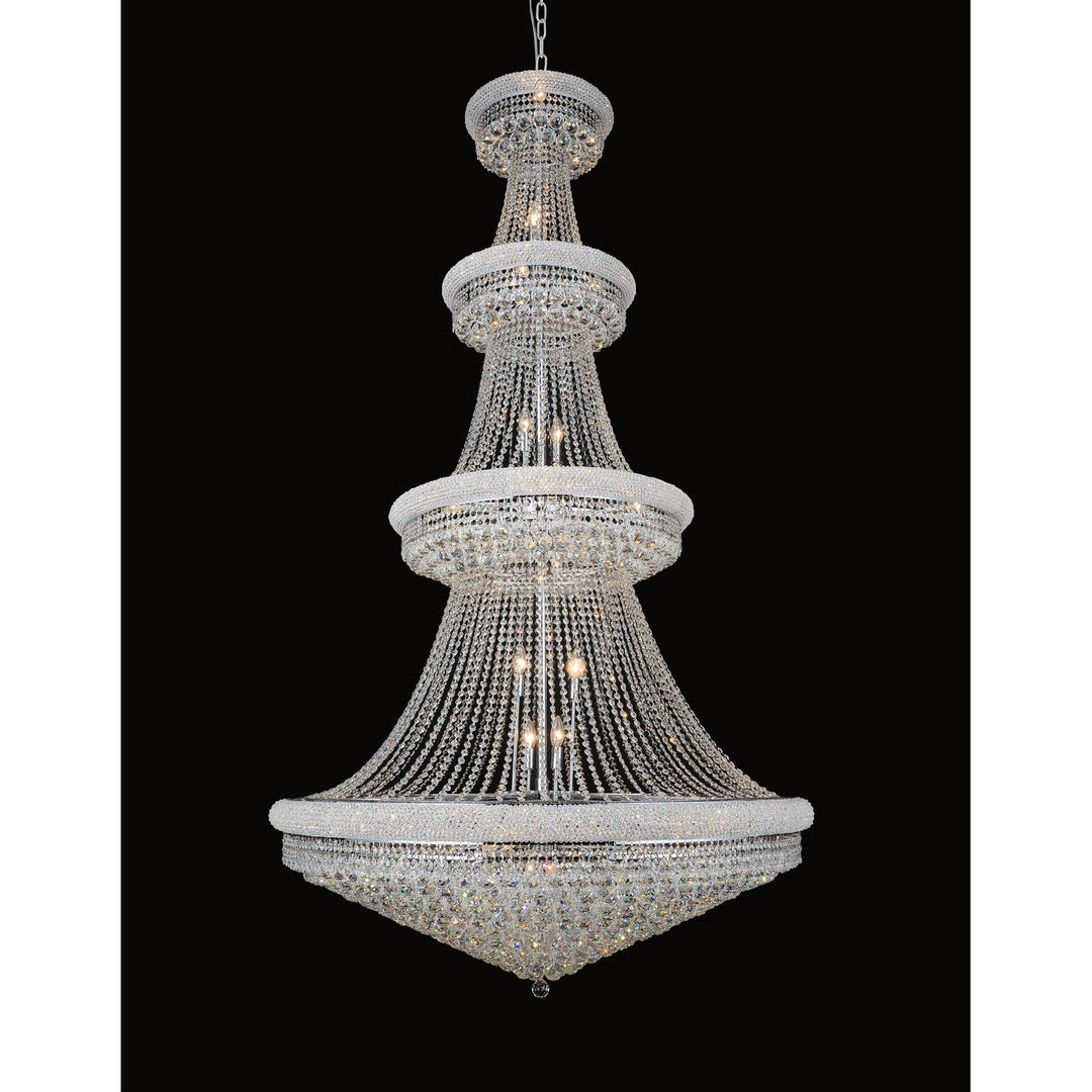 CWI Empire 8001p50c Chandelier Light - Chrome