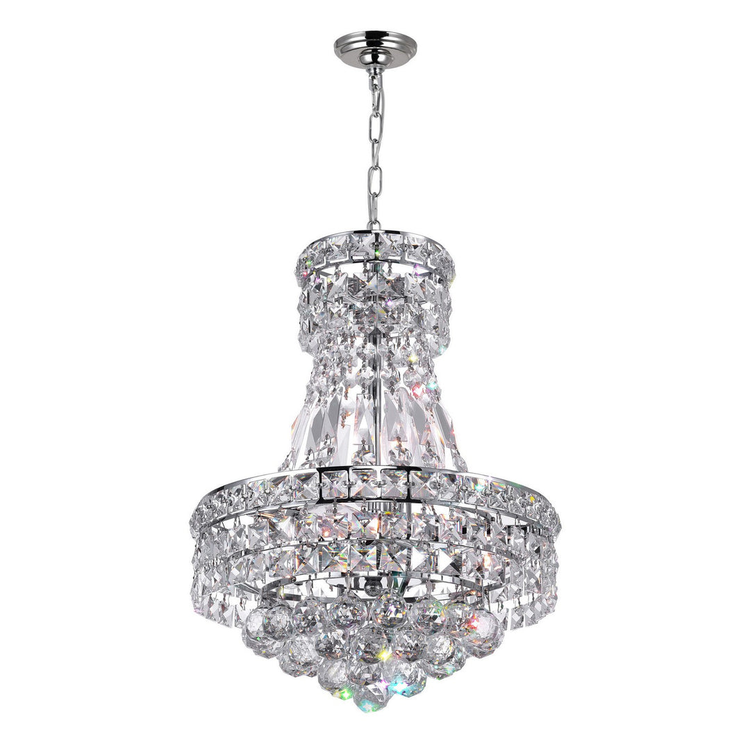 CWI Luminous 8002p12c Chandelier Light - Chrome