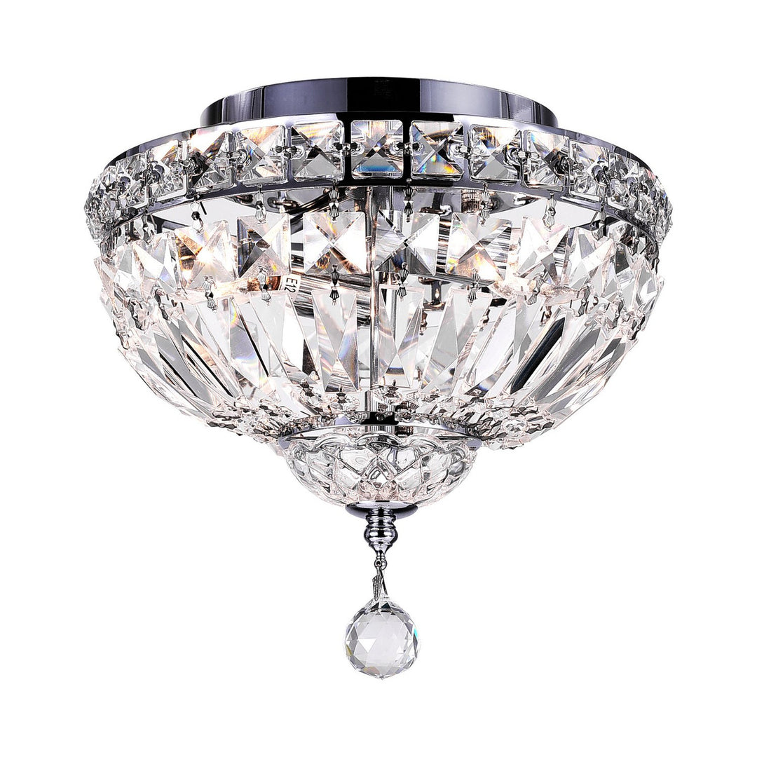 CWI Stefania 8003c10c Ceiling Light - Chrome