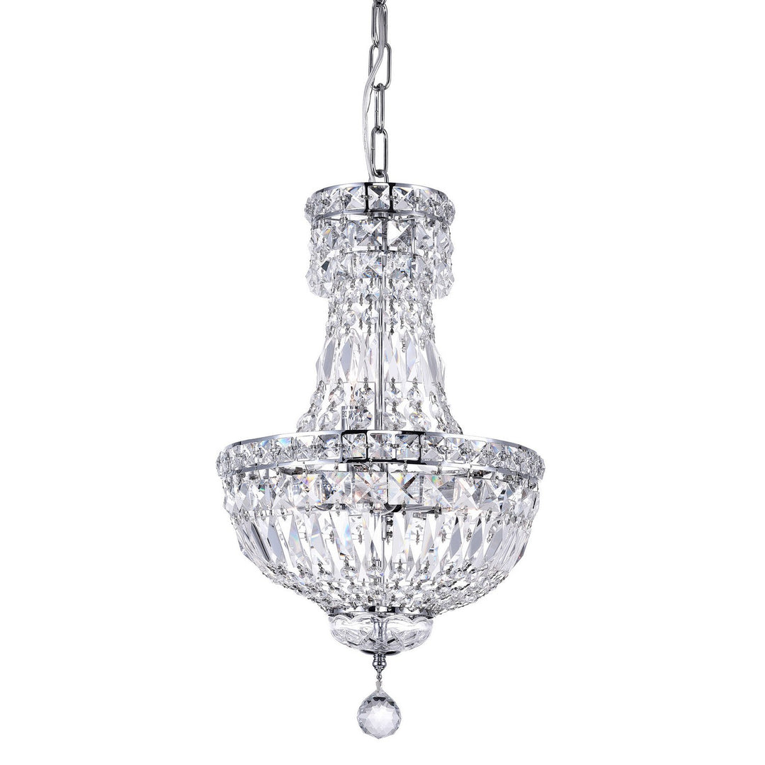 CWI Stefania 8003p12c Chandelier Light - Chrome