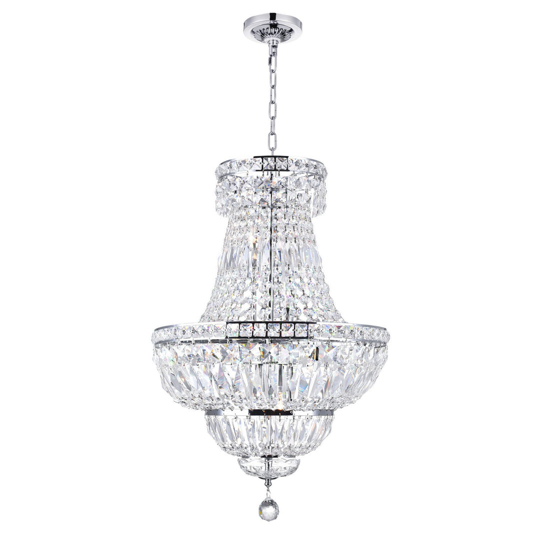 CWI Stefania 8003p18c Chandelier Light - Chrome