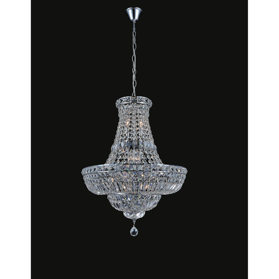 CWI Stefania 8003p30c Chandelier Light - Chrome