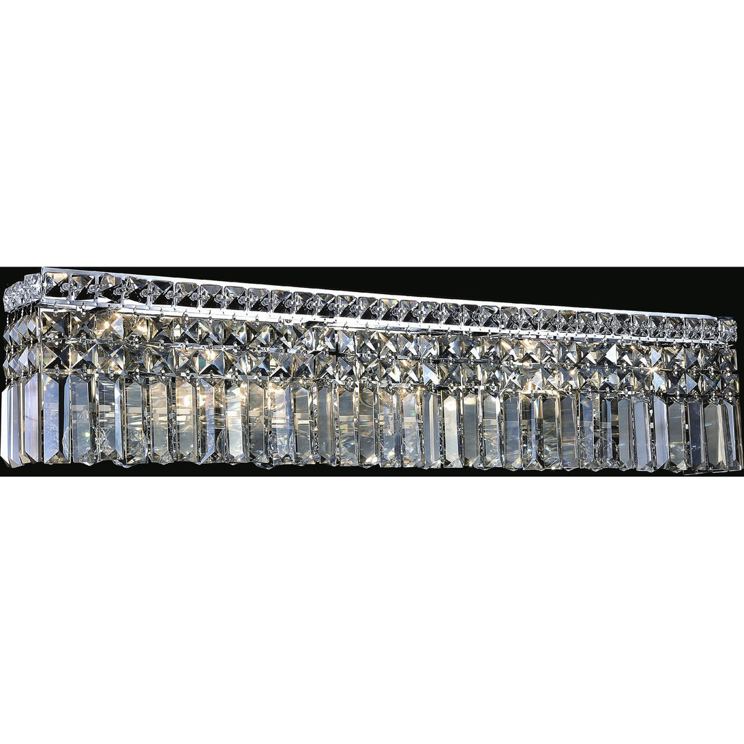 CWI Colosseum 8005w30c-rc Bath Vanity Light 30 in. wide - Chrome