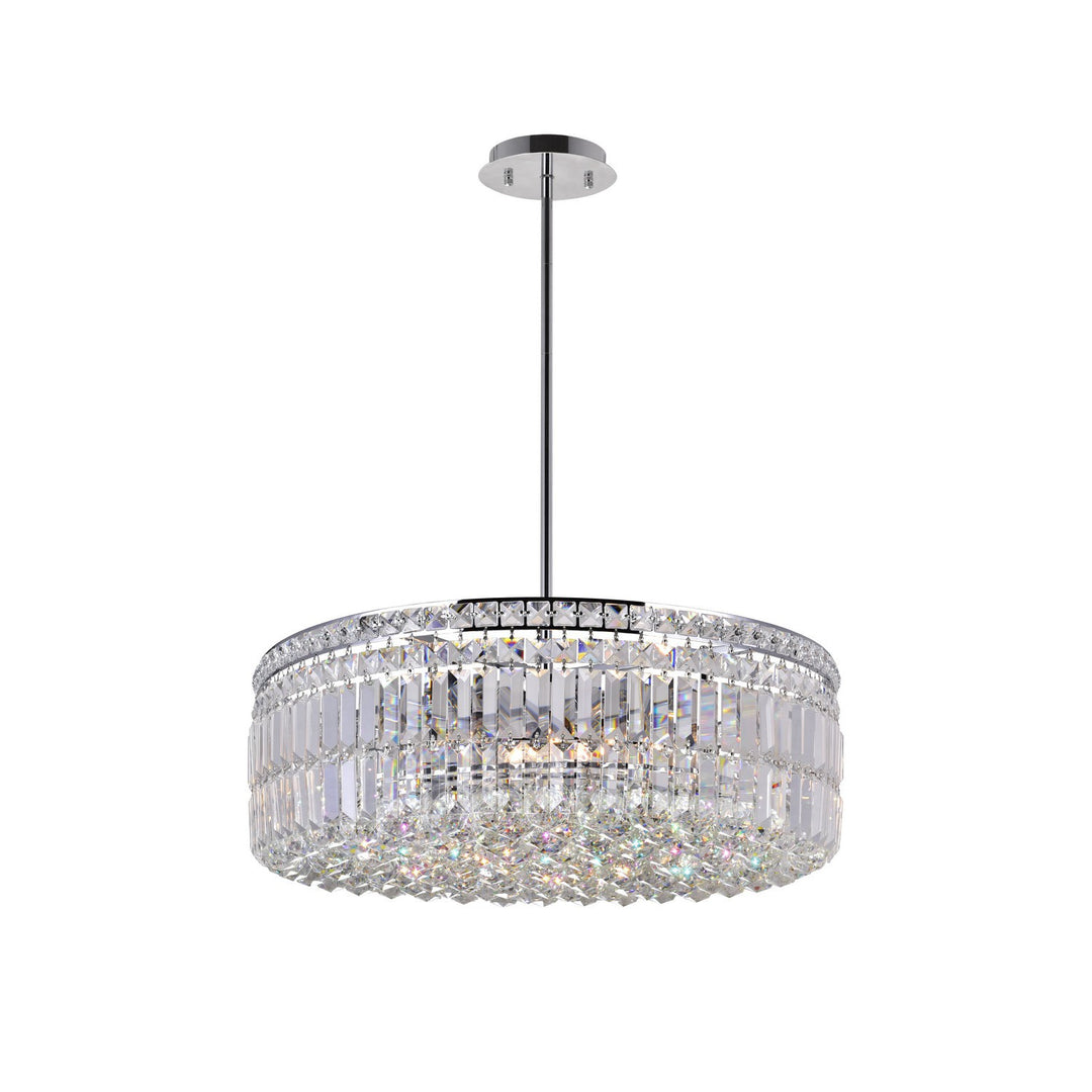 CWI Colosseum 8006p24c-r Pendant Light - Chrome