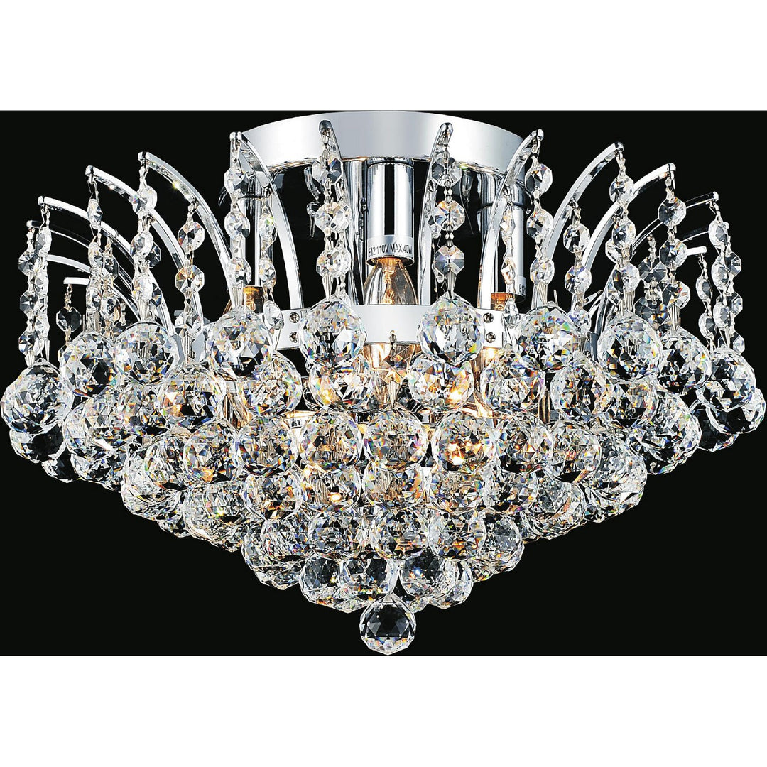 CWI Posh 8010c16c Ceiling Light - Chrome
