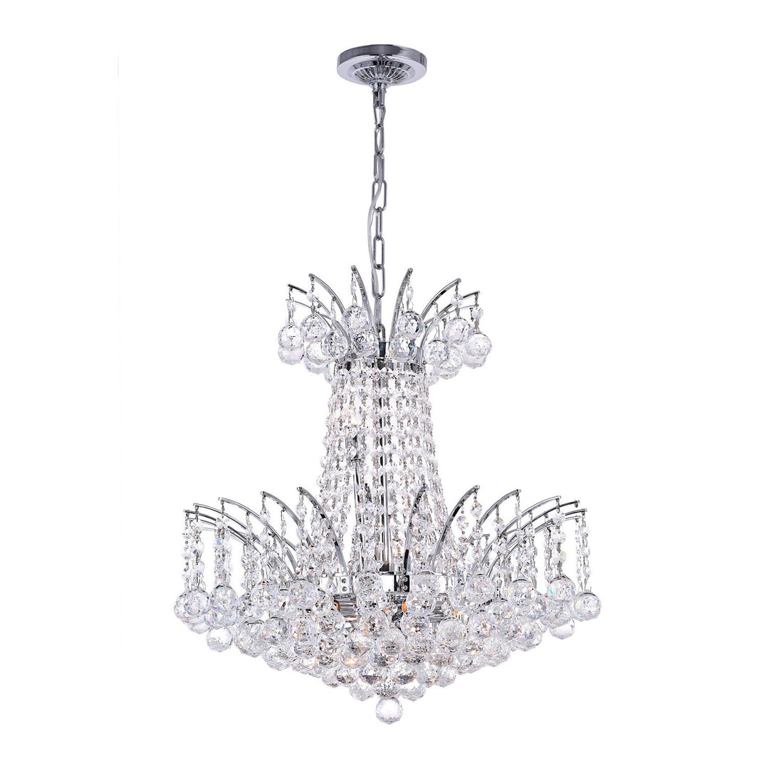 CWI Posh 8010p20c Chandelier Light - Chrome