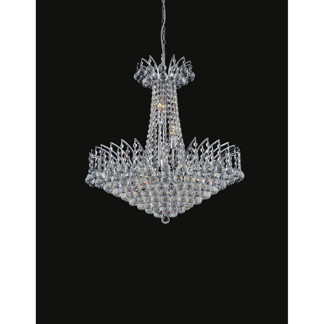 CWI Posh 8010p30c Chandelier Light - Chrome