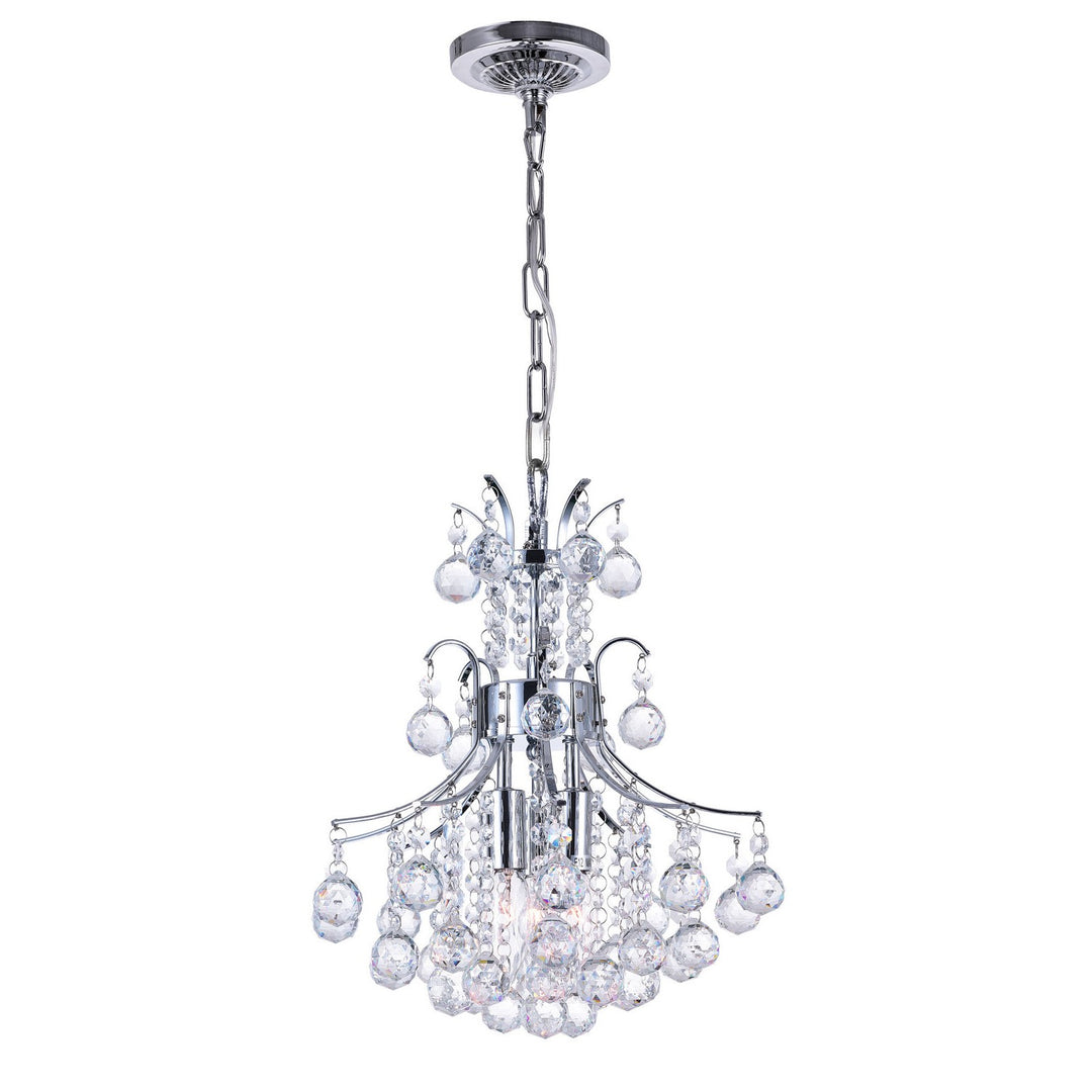 CWI Princess 8012p12c Pendant Light - Chrome