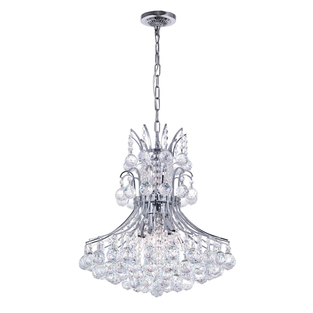 CWI Princess 8012p20c Chandelier Light - Chrome