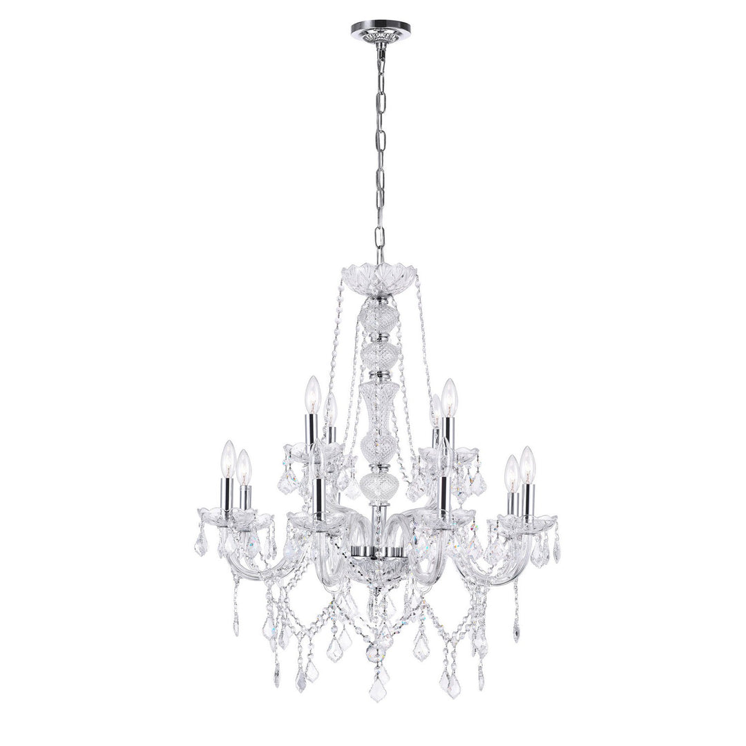 CWI Princeton 8023p30c Chandelier Light - Chrome