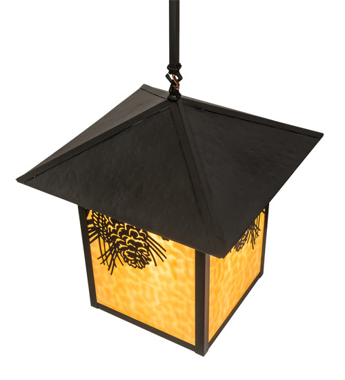 Meyda Tiffany Lighting 80797 Seneca One Light Pendant Outdoor Bronze / Dark