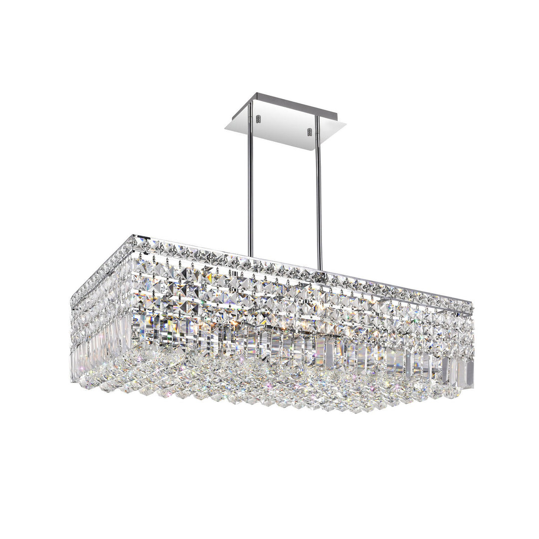 CWI Colosseum 8030p30c-rc Pendant Light - Chrome