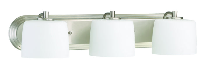 Craftmade Clarendon 43503-BNK Bath Vanity Light 24 in. wide - Brushed Polished Nickel