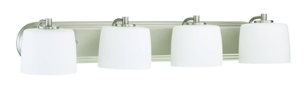 Craftmade Clarendon 43504-BNK Bath Vanity Light 32 in. wide - Brushed Polished Nickel