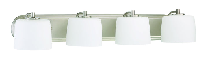 Craftmade Clarendon 43504-BNK Bath Vanity Light 32 in. wide - Brushed Polished Nickel