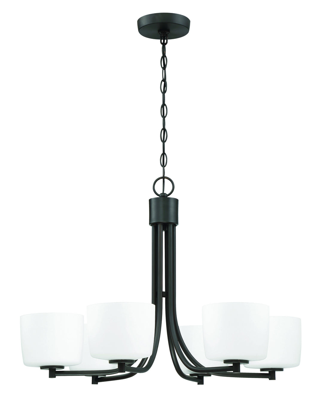 Craftmade Clarendon 43526-ABZ Chandelier Light - Aged Bronze Brushed