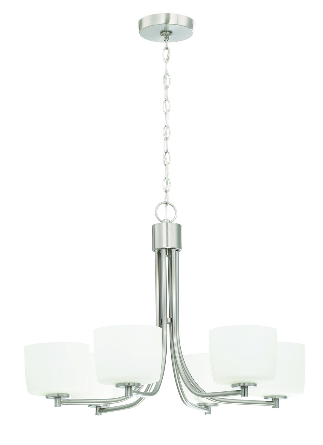 Craftmade Clarendon 43526-BNK Chandelier Light - Brushed Polished Nickel