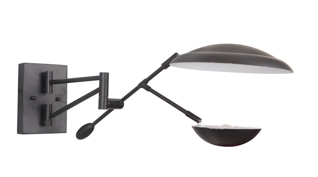 Craftmade Lighting 44361-FB-LED Modern Pavilion Lamp Flat Black