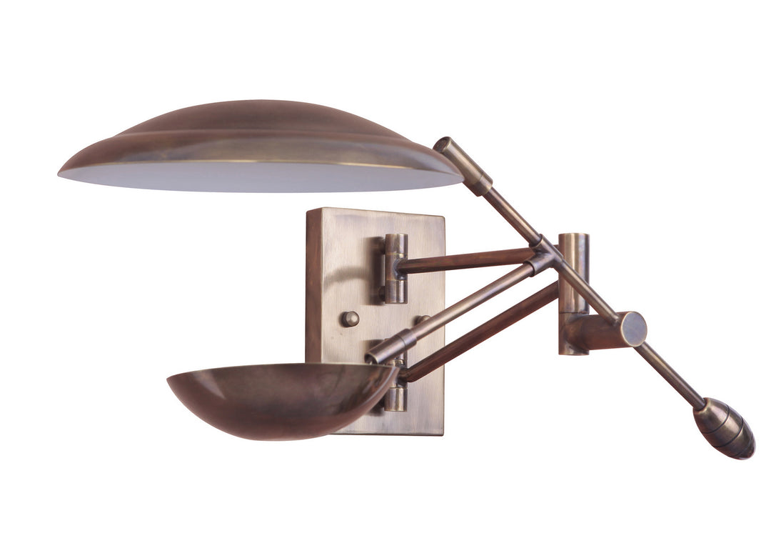 Craftmade Lighting 44361-PAB-LED Modern Pavilion Lamp Patina Aged Brass