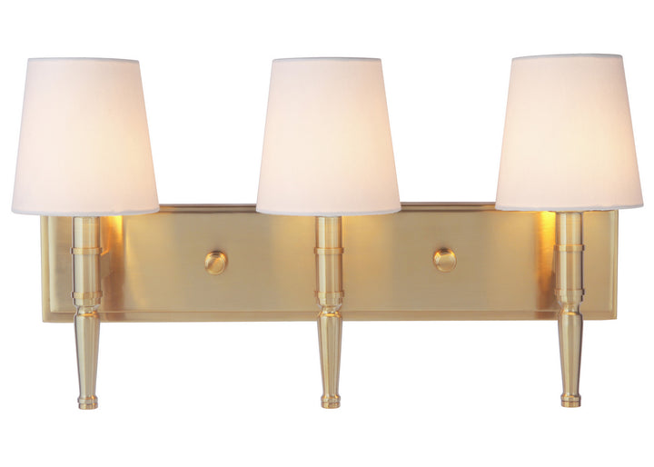 Craftmade Ella 44603-SB Bath Vanity Light 22 in. wide - Satin Brass