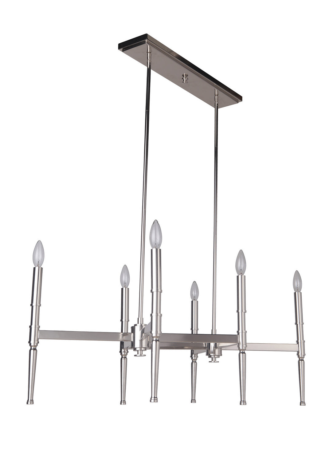 Craftmade Ella 44626-PLN Chandelier Light - Polished Nickel