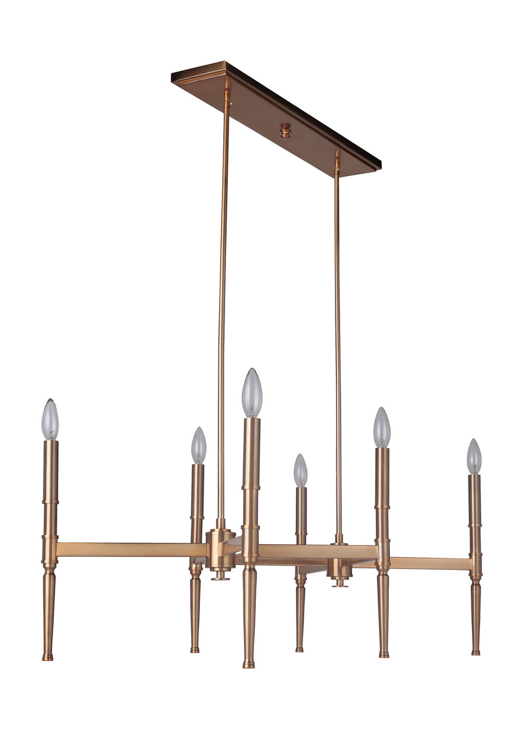 Craftmade Ella 44626-SB Chandelier Light - Satin Brass