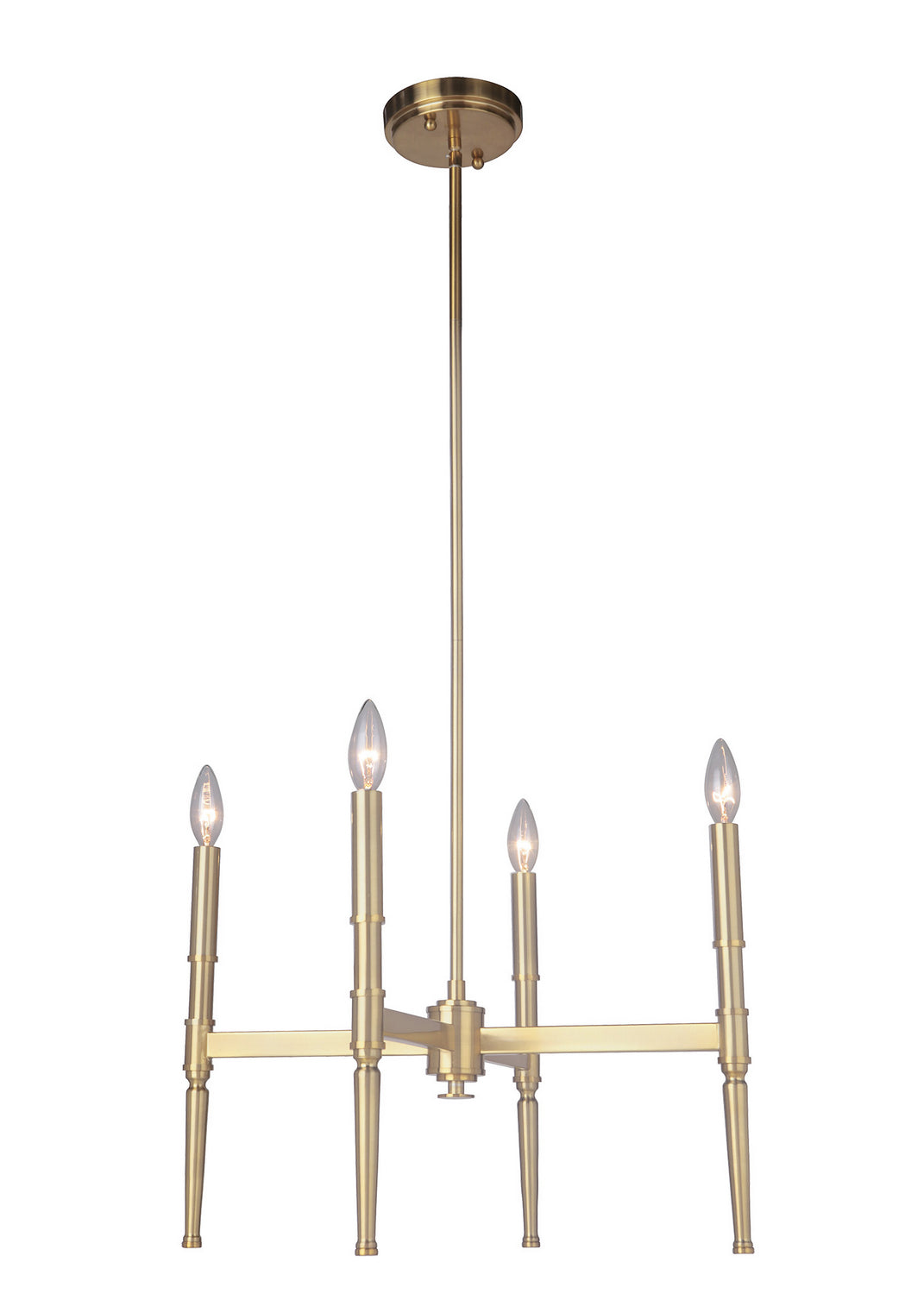 Craftmade Ella 44694-SB Chandelier Light - Satin Brass