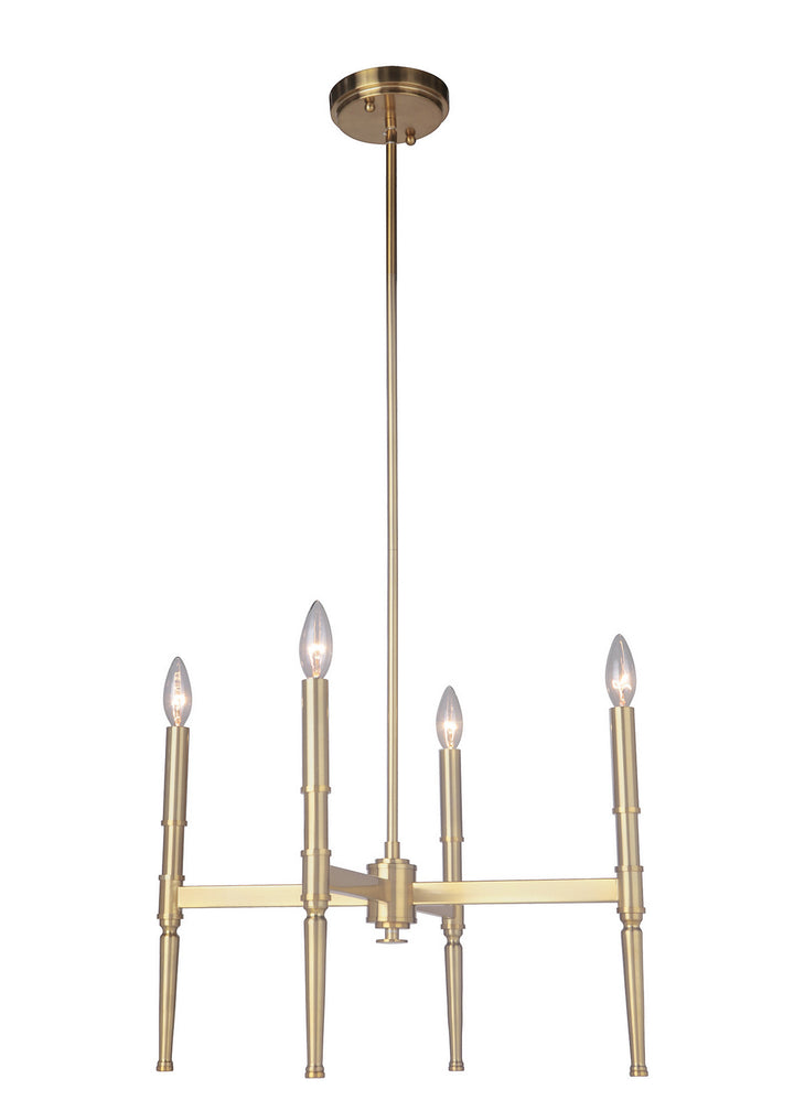Craftmade Ella 44694-SB Chandelier Light - Satin Brass