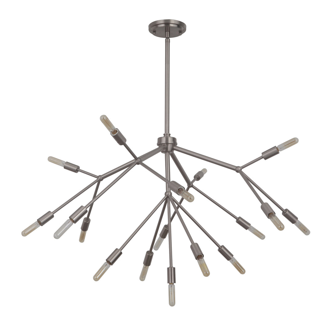 Craftmade Aspen 44717-BNK Chandelier Light - Brushed Polished Nickel