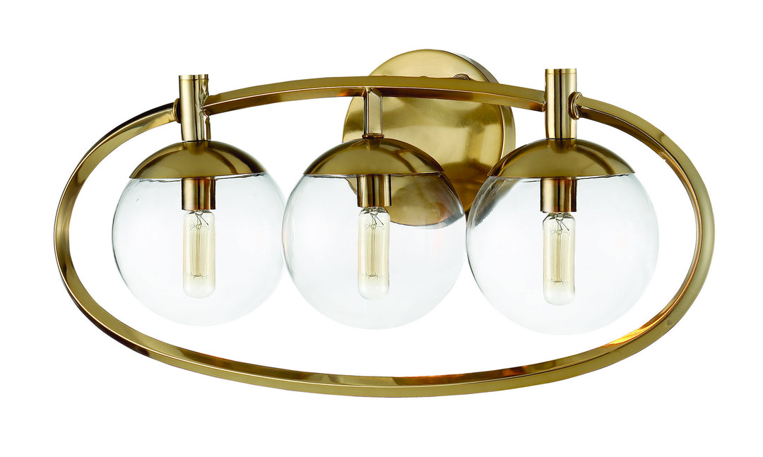 Craftmade Piltz 45503-SB Bath Vanity Light 23 in. wide - Satin Brass