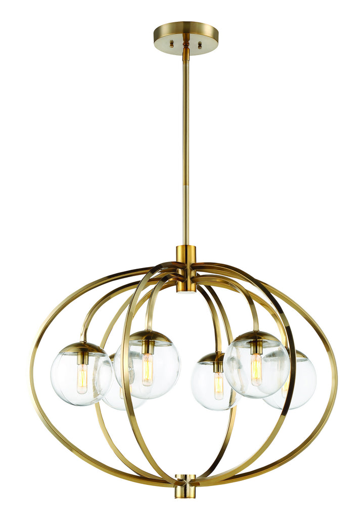 Craftmade Piltz 45526-SB Chandelier Light - Satin Brass