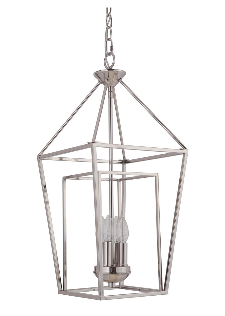 Craftmade Hudson 45834-PLN Pendant Light - Polished Nickel