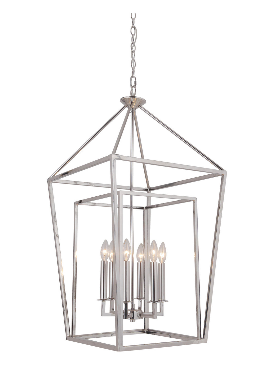 Craftmade Hudson 45836-PLN Pendant Light - Polished Nickel